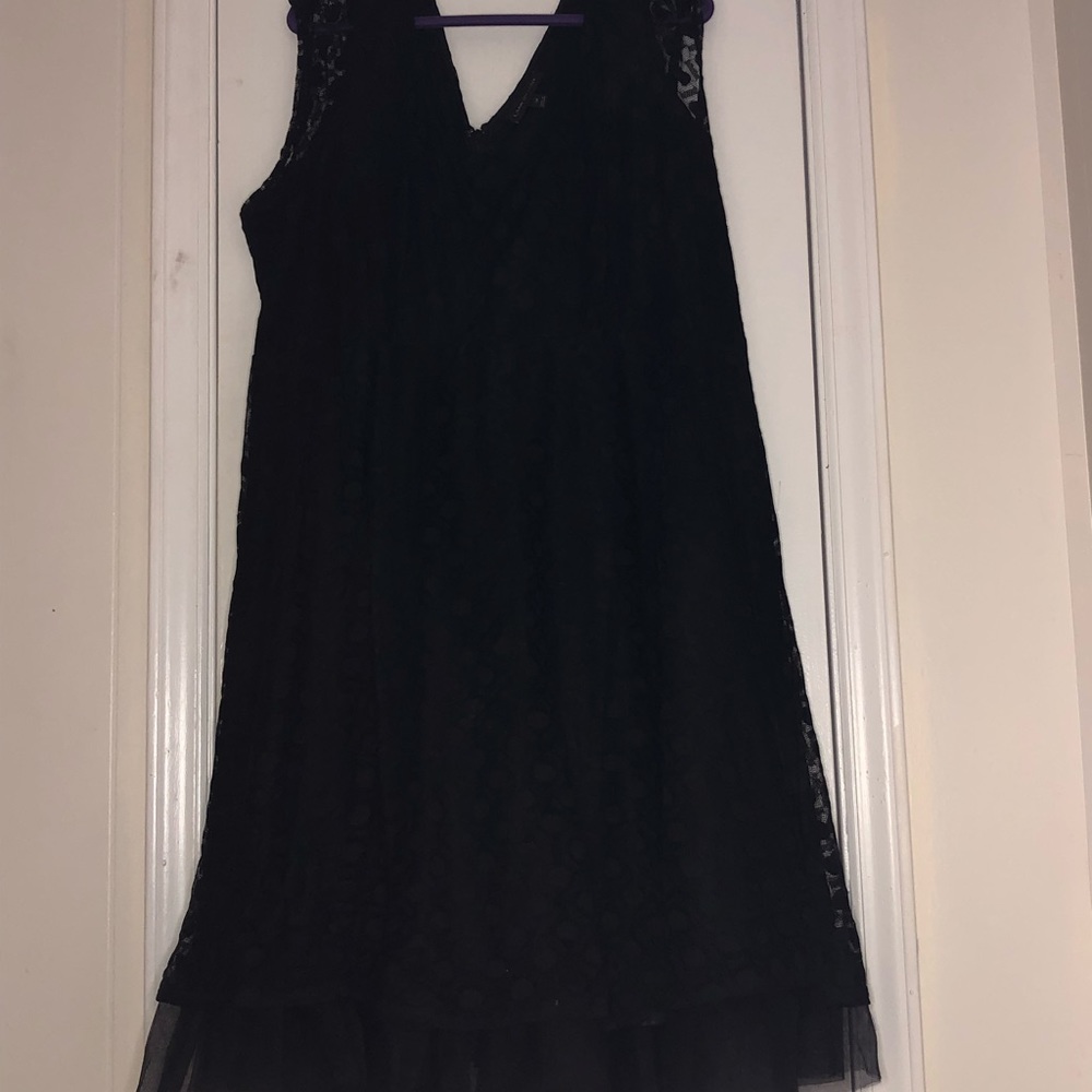 Lane Bryant black dress 28 never worn